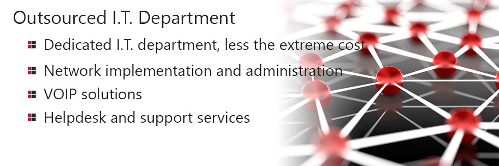 Dedicated I.T.department slide